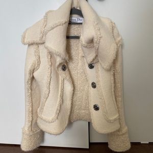 Beautiful Christian Dior Sweater Jacket